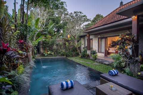 Property building, Day, Natural landscape, Garden view, Pool view, Swimming pool