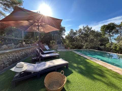 Property building, Living room, Swimming pool