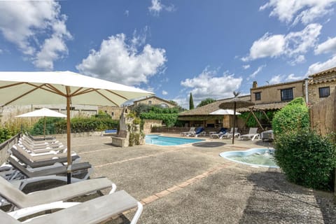 Property building, Living room, Swimming pool