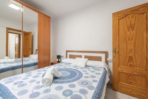 Property building, Living room, Bedroom