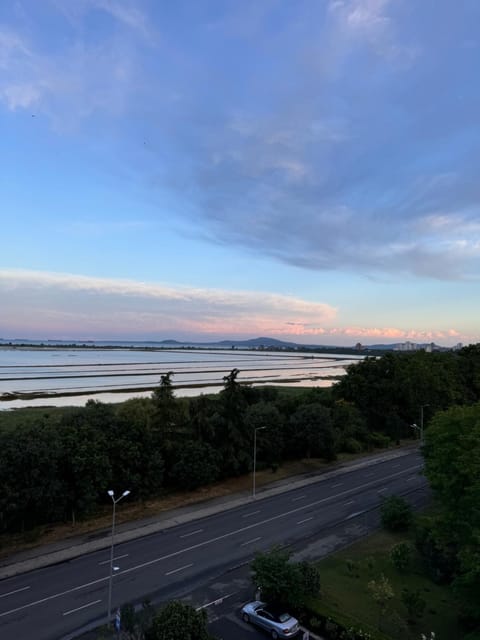 Natural landscape, Sea view, Sunset