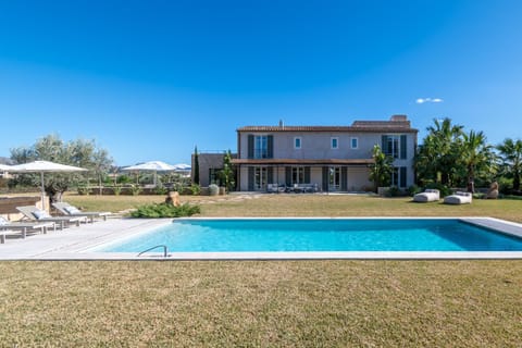 Property building, Living room, Swimming pool