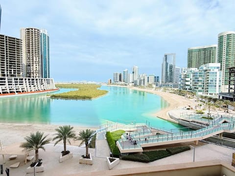 Luxury Boho Retreat Serene Lagoon Views Apartment in Abu Dhabi