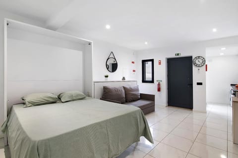 Living room, Bedroom