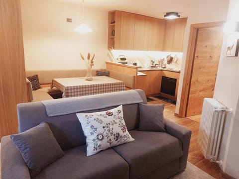 Kitchen or kitchenette, Living room