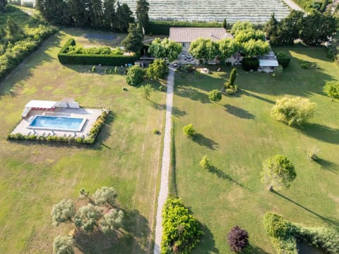 Property building, Patio, Bird's eye view, Swimming pool