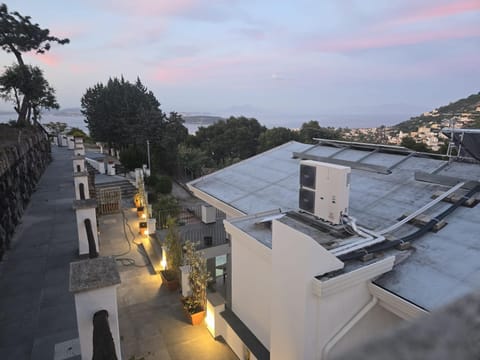 Property building, Natural landscape, City view, Sunset