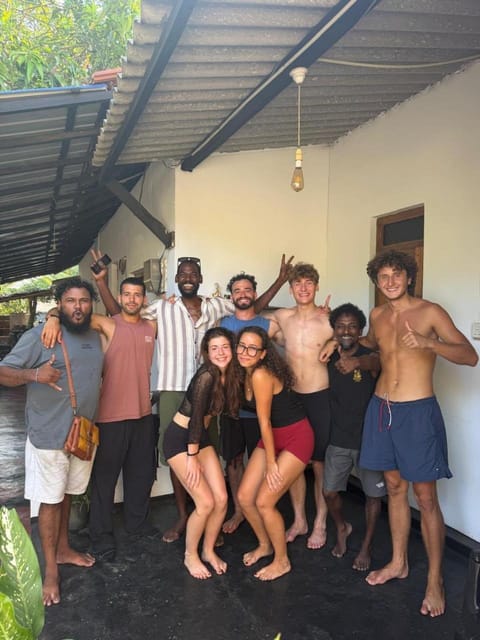 Staff, Guests, group of guests