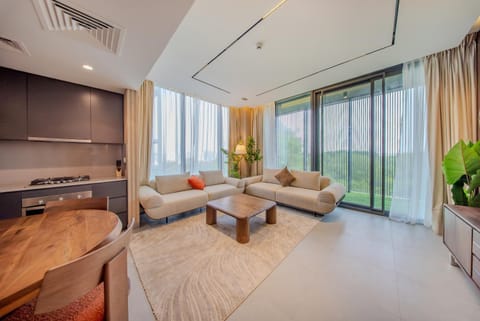 2BR Home - Aljada's Amazing Green Views - Sleeps 6 Apartment in Al Sharjah