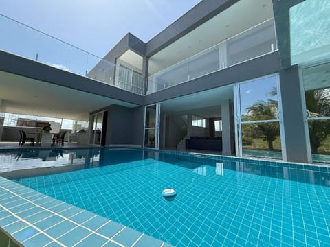 Patio, Pool view