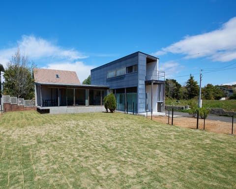 Property building, Garden view