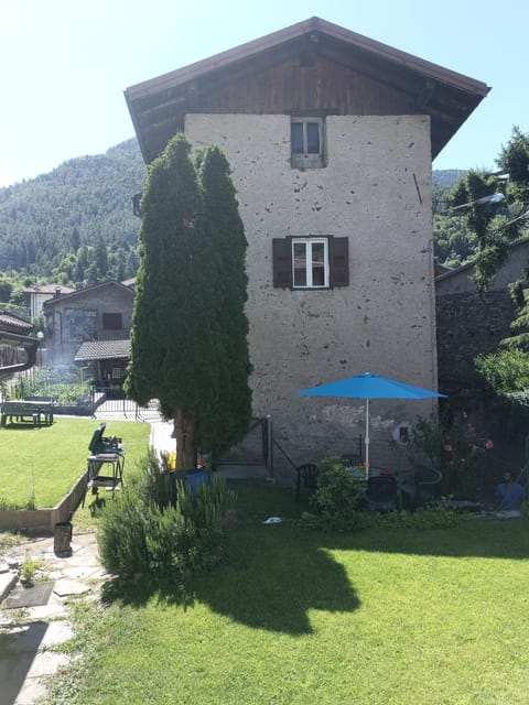 Property building, Garden view