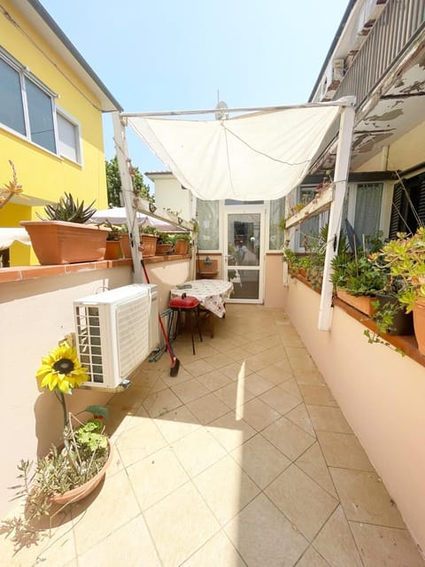 Property building, Patio