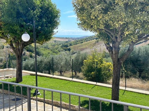 Natural landscape, Garden, Garden view, Sea view