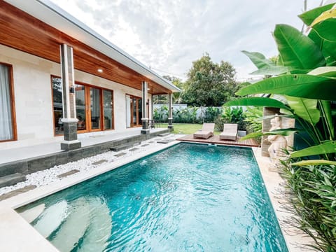 Patio, Day, Garden, Swimming pool, sunbed