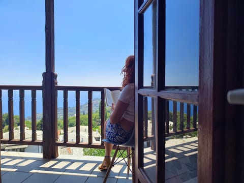 Natural landscape, View (from property/room), Balcony/Terrace, Sea view