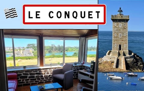 Maison vue mer, 2 chambres au Conquet House in Plougonvelin