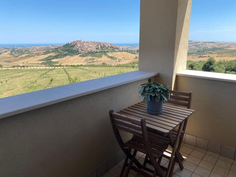 Natural landscape, View (from property/room), Balcony/Terrace, Sea view