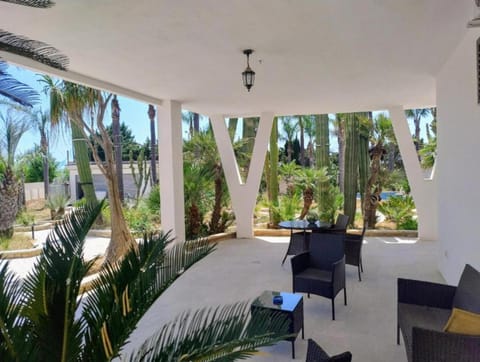 Property building, Living room, Swimming pool