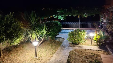 Night, Garden, Garden view