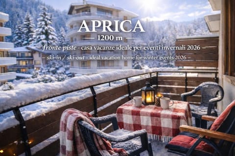 GIULY APARTMENT Ski & Snow Relax Apartment Aprica fronte piste Apartment in Aprica