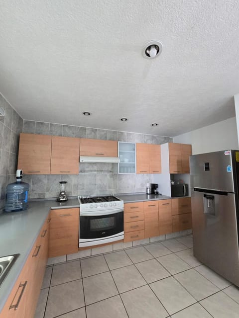 Kitchen or kitchenette, oven