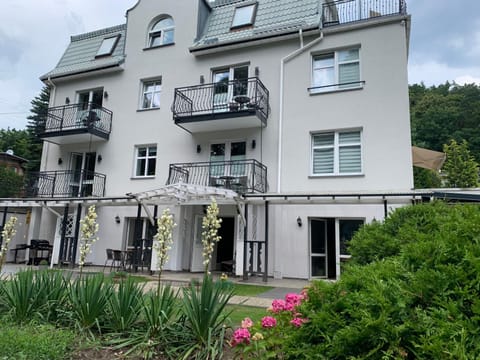 Property building, Garden view