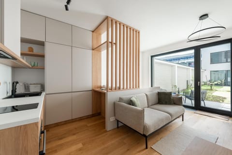 Kitchen or kitchenette, Photo of the whole room, Seating area