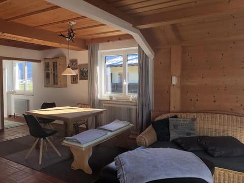 Living room, Seating area, Dining area