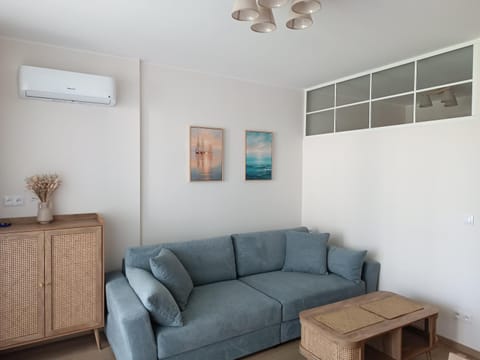 Living room, Seating area, air conditioner