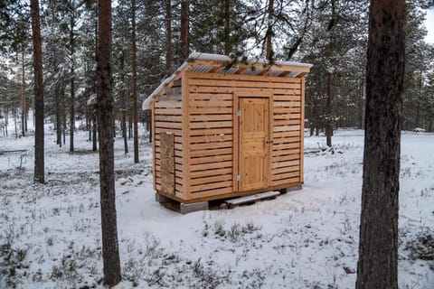 Cozy Log Cabin with Sauna and Wifi Cabin in Norrbotten County, Sweden