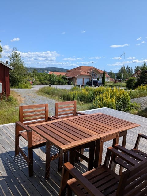 Natural landscape, Dining area, Lake view