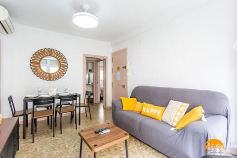 Living room, Dining area, air conditioner