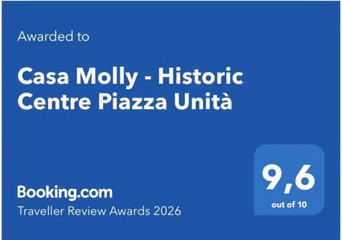 Casa Molly - Historic Centre Piazza Unità Apartment in Trieste