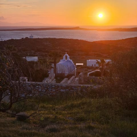 Natural landscape, Sea view, Sunset