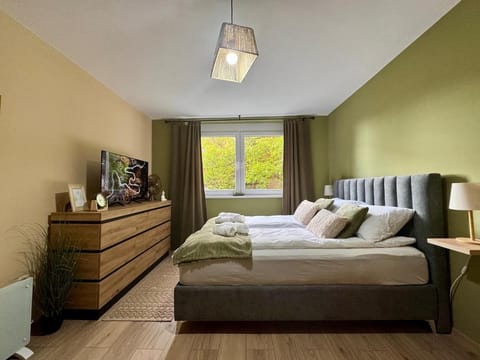 Bed, TV and multimedia