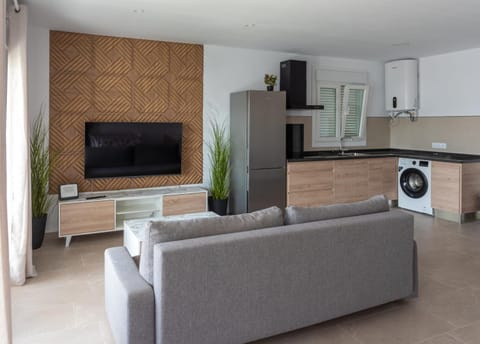 TV and multimedia, Kitchen or kitchenette, Living room, stove, washing machine