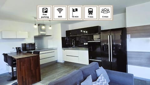 Le calme en ville Apartment in Annemasse