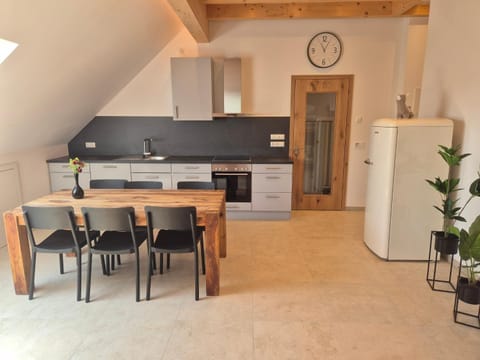 Kitchen or kitchenette, Dining area, oven, stove