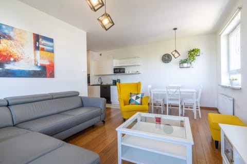 Kitchen or kitchenette, Living room, Seating area, Dining area, stove