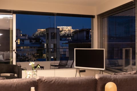 Acroview Lofts Residence with Hammam Apartment in Athens