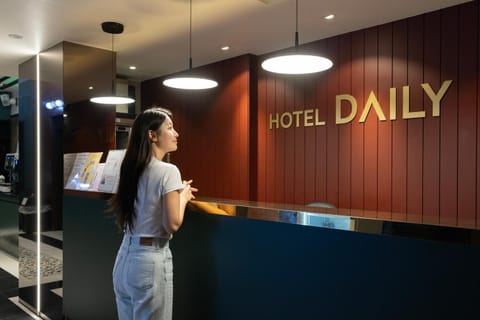 People, Property logo or sign, Lobby or reception