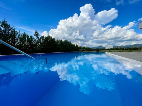 View (from property/room), Balcony/Terrace, Swimming pool, Swimming pool