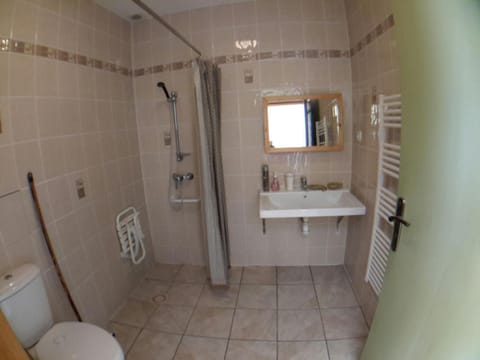 Bathroom, Living room