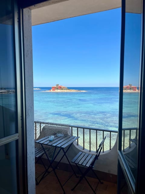 Patio, Day, View (from property/room), Balcony/Terrace, Beach, Sea view