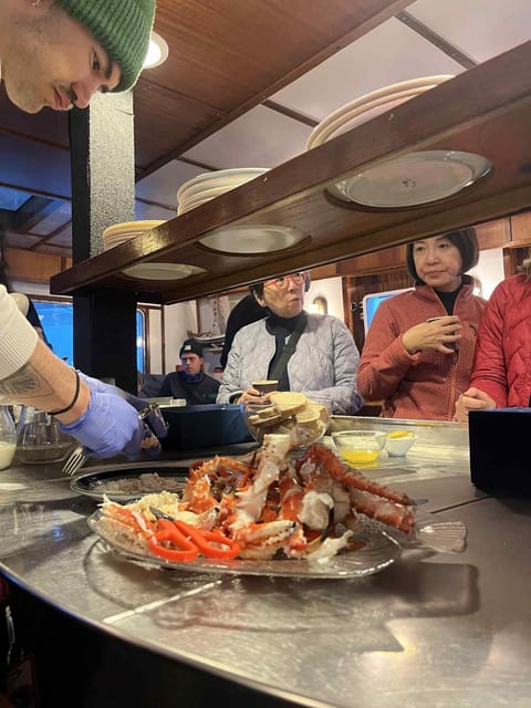Lofoten Cruise & Hotel Docked boat in Lofoten