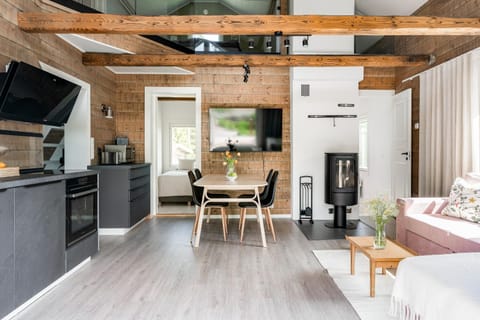 Himos Stonelake - two saunas and a hot tub Villa in Finland