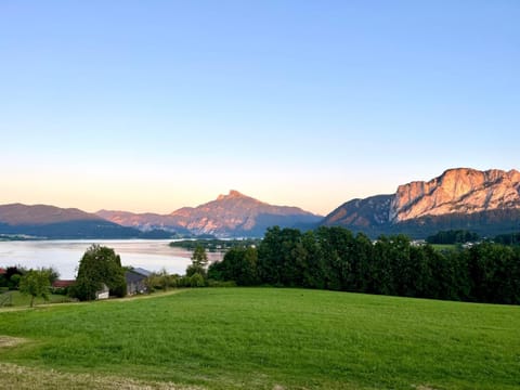 Natural landscape, Lake view, Mountain view