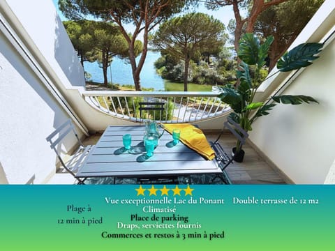 Patio, Patio, Natural landscape, Balcony/Terrace, Balcony/Terrace, Dining area, Garden view, Garden view, Lake view, Lake view, flat iron, internet, internet, internet, air conditioner, air conditioner