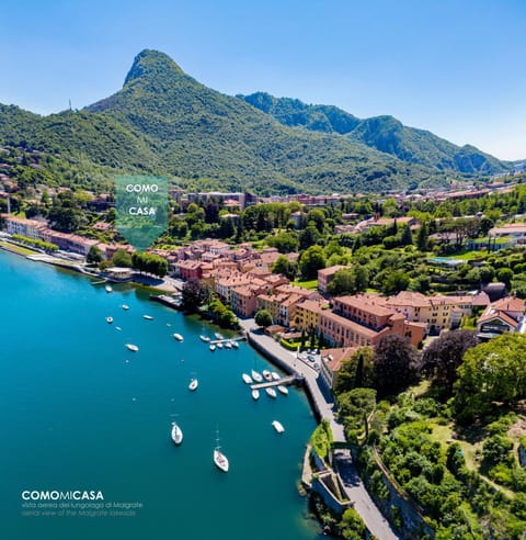 Natural landscape, Bird's eye view, Lake view, Mountain view